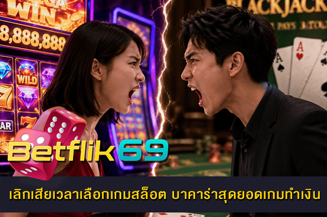 เลิกเสียเวลาเลือกเกมสล็อต บาคาร่าสุดยอดเกมทำเงิน