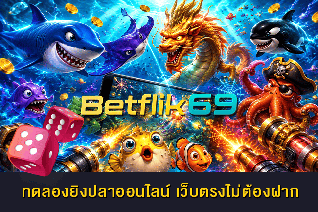 ทดลองยิงปลาออนไลน์ เว็บตรงไม่ต้องฝาก
